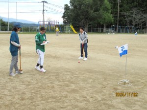 グランドゴルフ接戦